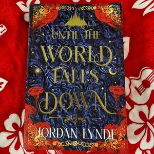 Brand New Romantic Novel with Beautiful Sprayed Edges Until The World Falls Down